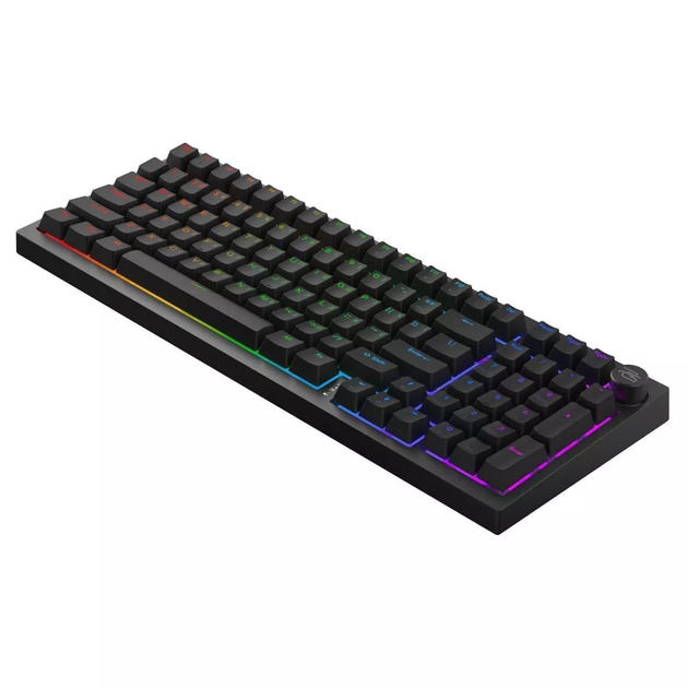 Бездротова клавіатура Proove Gaming Slicker (Ukraine Layout) Black - Фото 3 Бездротова клавіатура Proove Gaming Slicker (Ukraine Layout) Black - зображення 3