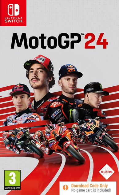 Гра Nintendo Switch MotoGP24 (Електронний ключ) (8057168508598) - зображення 1