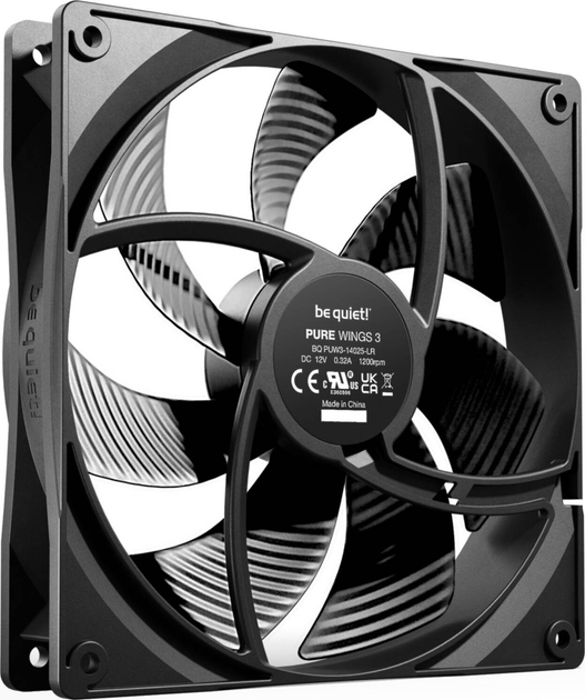 Кулер be quiet! Pure Wings 3 140мм BL107 (4260052190791) - изображение 2