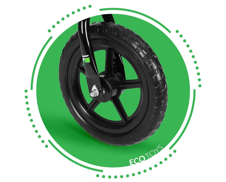 Біговел EcoToys JT-BB-05 Чорний (5905817002900) - зображення 7