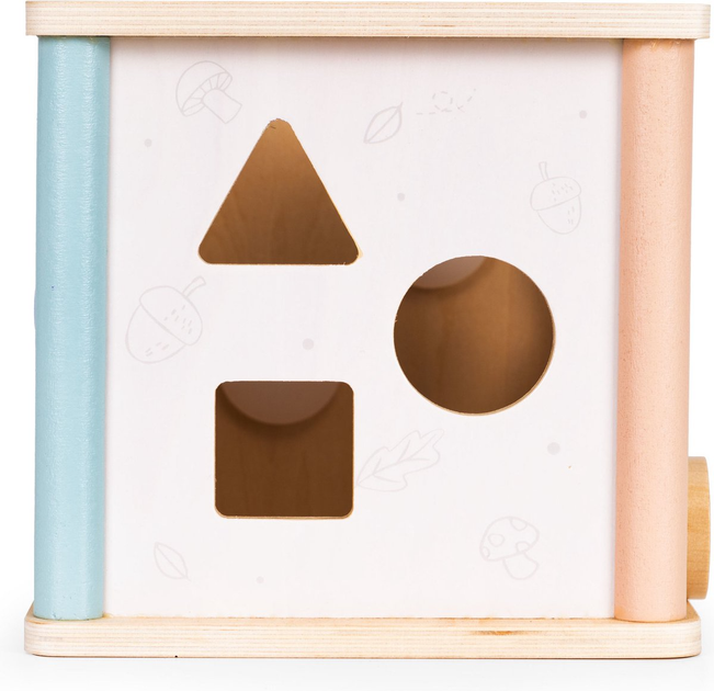 Дерев'яний сортер EcoToys розвиваючий блок (5903769977451) - зображення 7