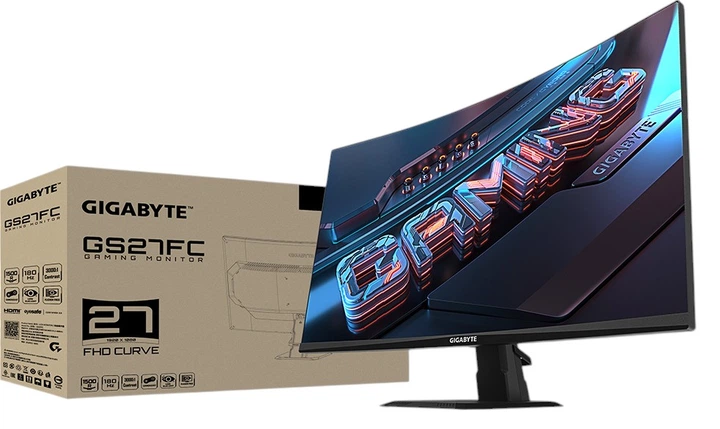 Монітор 27" Gigabyte GS27FC EK1 Black - Фото 9 Монітор 27" Gigabyte GS27FC EK1 Black - зображення 9