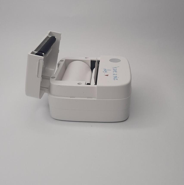 Портативный аккумуляторный термопринтер DOLEWA LX-B1 белий - изображение 5