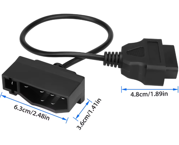 Переходник диагностический Ford 7 pin на OBD2 16 pin (Ford, Lincoln, Mercury) - изображение 5