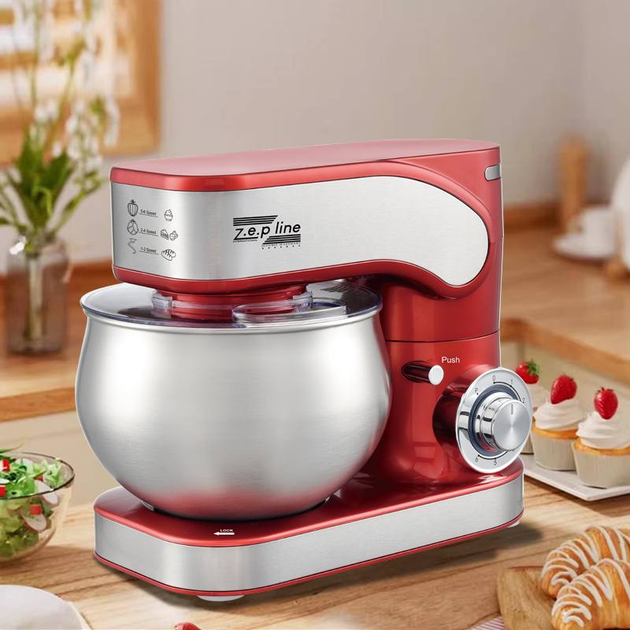 Mi様 Кухонный тестомес миксер 4в1 3500 Вт на 7 литров Zepline ZP