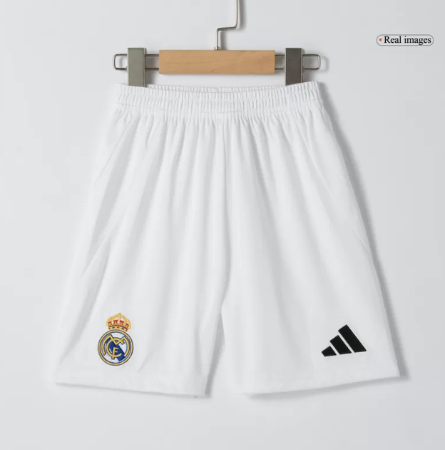 Дитяча футбольна форма Adidas Bellingham №5 Real Madrid 2024-2025, розмір 28 (зріст 150–160 см), біла - изображение 9