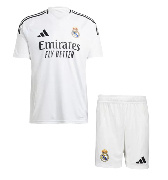 Дитяча футбольна форма Adidas Bellingham №5 Real Madrid 2024-2025, розмір 26 (зріст 140–150 см), біла - изображение 2