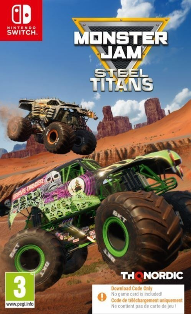 Gra Nintendo Switch Monster Jam Steel Titans (Klucz elektroniczny) (9120131600397) - obraz 1