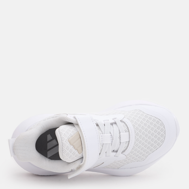 Дитячі кросівки для дівчинки Adidas Fortarun 3.0 El C IH2857 29 Ftwwht/Greone/Ftwwht (4067888736854) - зображення 6