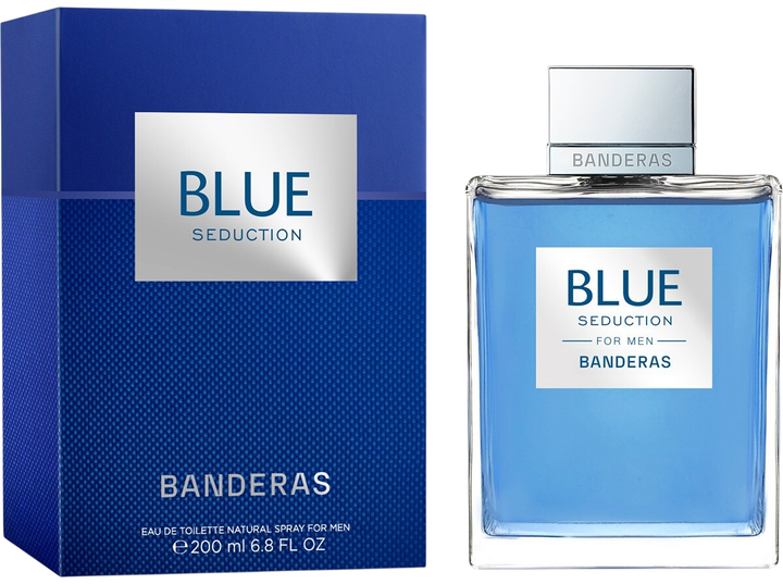 Туалетна вода для чоловіків Antonio Banderas Blue Seduction 200 мл (8411061081563) - зображення 1