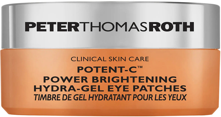 Hydrożelowe płatki pod oczy Peter Thomas Roth Potent-C z kwasem hialuronowym 60 szt (670367014233) - obraz 1