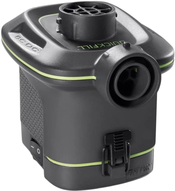 Надувний матрац Intex 203 x 152 см двомісний з насосом 64779 (6941057418438) - зображення 4