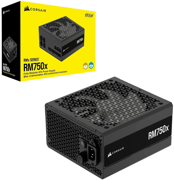 Блок живлення Corsair RM750x ATX 750 Вт Чорний (CP-9020285-EU) - зображення 12