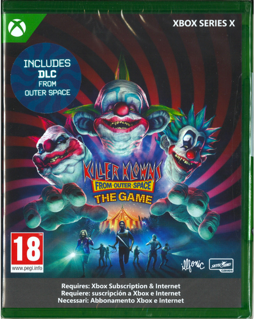 Гра XSX Killer Klowns from Outer Space: The Game (Blu-ray диск) (811949038456) - зображення 1