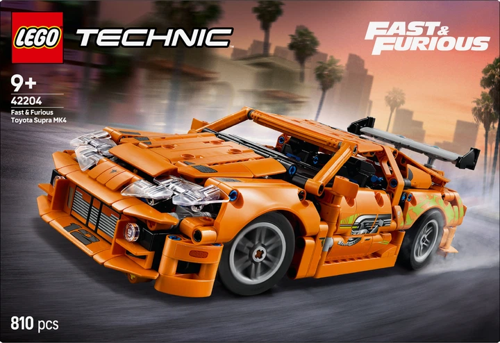 Конструктор LEGO Technic Fast and Furious Toyota Supra MK4 810