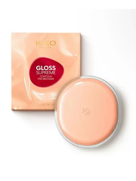 Бронзер для обличчя Kiko Milano Gloss Supreme Contour Pro Bronzer 03 Perfect Ebony - зображення 2