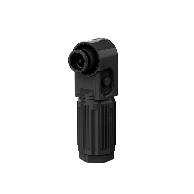 Силовой разъем для АКБ SRDB-350 (папа), угловой, 350А, 1500V, IP67, Black - изображение 1