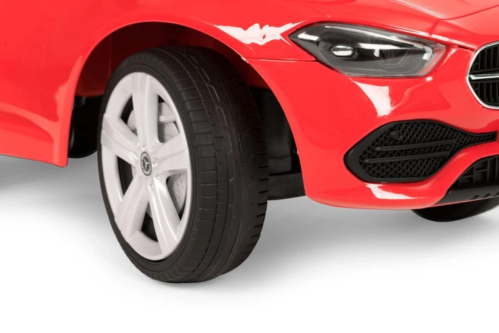 Jeździk Multistore Mercedes C Class Czerwony (5905817004140) - obraz 7