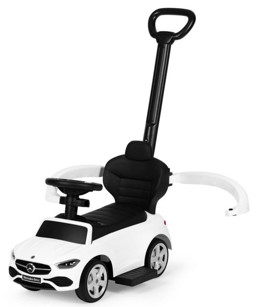 Jeździk Multistore Mercedes C Class 3 w 1 Biały (5905817004201) - obraz 3