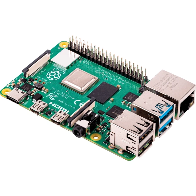 Промисловий ПК Raspberry Pi 4, Model B, 2GB (RPI4-MODBP-2GB) - Фото 1 Промисловий ПК Raspberry Pi 4, Model B, 2GB (RPI4-MODBP-2GB) - зображення 1