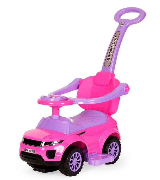 Jeździk Multistore 3 w 1 614W Różowy (5903769977369) - obraz 3