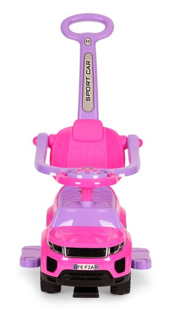 Jeździk Multistore 3 w 1 614W Różowy (5903769977369) - obraz 4