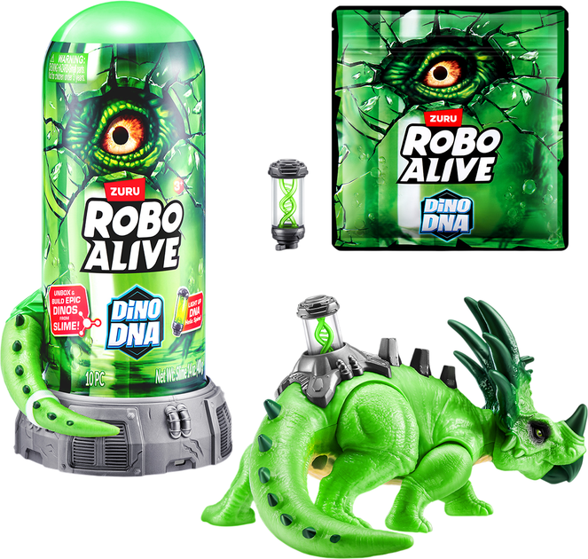 Интерактивный игровой набор Zuru Robo Alive S1 ДНК Стиракозавра (71139D) - изображение 2