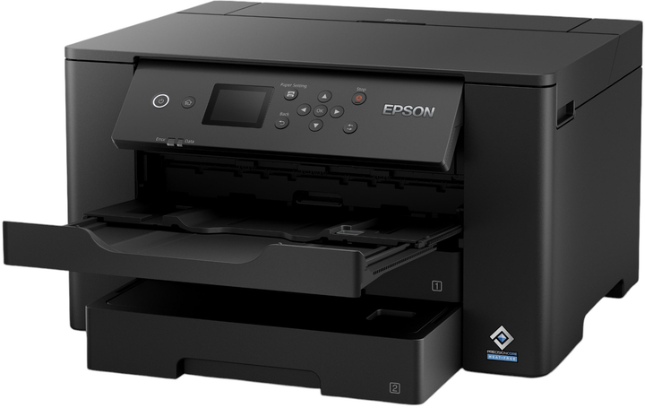 Drukarka Epson WorkForce WF-7310DTW Black (C11CH70402) - obraz 2