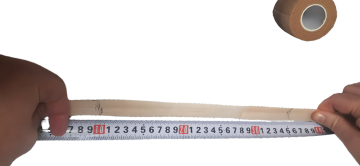 Бинт самофиксирующий 2,5 см х 4,5 м когезивный эласт. телесного цвета IGAR (974157) - изображение 6