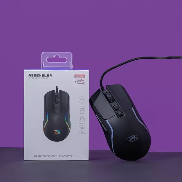 Игровая мышь Proove Gaming Defiant RGB USB Black - изображение 3