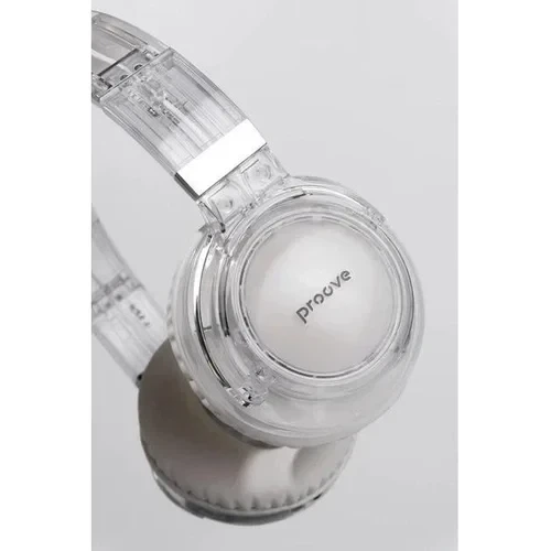 Беспроводные наушники Proove Crystal Galaxy Bluetooth RGB Transparent white - изображение 2