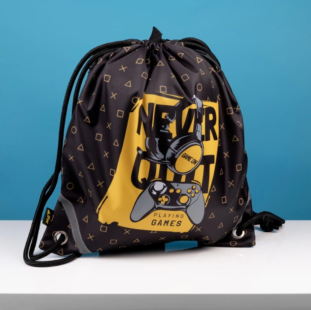 Сумка для взуття YES SB-10 Never Quit 533465 40х35 см 4919533 - Фото 1 Сумка для взуття YES SB-10 Never Quit 533465 40х35 см 4919533 - зображення 1