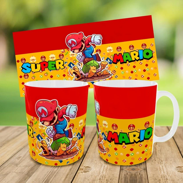 Дитячий набір Супер Маріо «Super Mario» рюкзак, сумка-бананка, кружка з принтом для хлопчика на подарунок (0665) - Фото 9 Дитячий набір Супер Маріо «Super Mario» рюкзак, сумка-бананка, кружка з принтом для хлопчика на подарунок (0665) - зображення 9