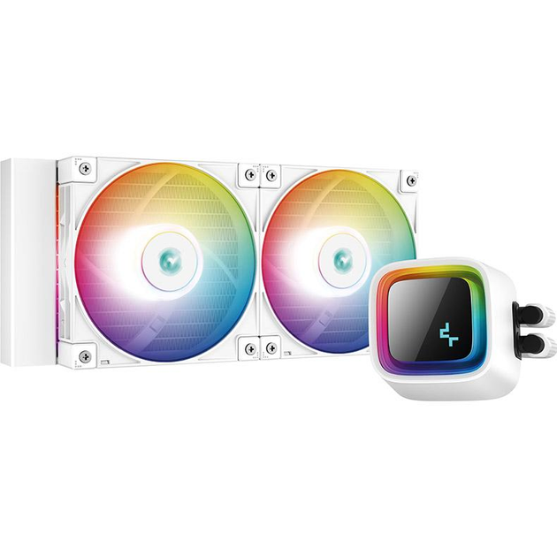 Система рідинного охолодження DeepCool LS520 біла (LS520 White) - изображение 1