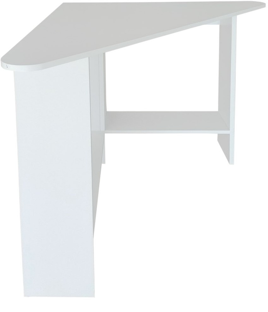 Biurko komputerowe ModernHome by Multistore narożne białe (WYJ-235) - obraz 3