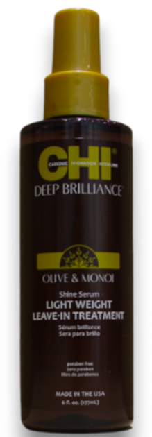 Krem do włosów Chi Deep Brilliance Hair Leave-In na połysk 177 ml (633911778821) - obraz 1