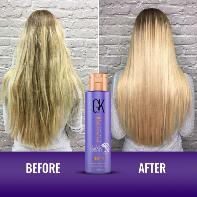 Krem do włosów Global Keratin Miami Bombshell Hair na ochronę koloru 100 ml (850704002110) - obraz 2