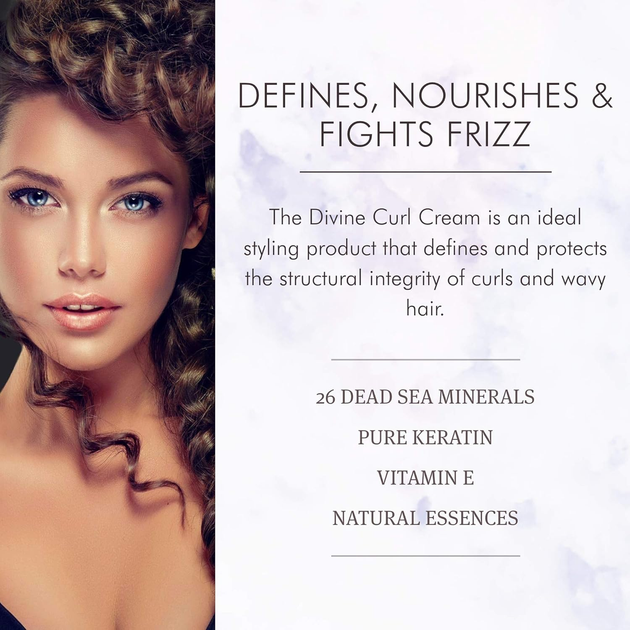 Крем для волосся Saphira Divine Keratin Hair для підкреслення завитків 250 мл (851234005220) - зображення 5