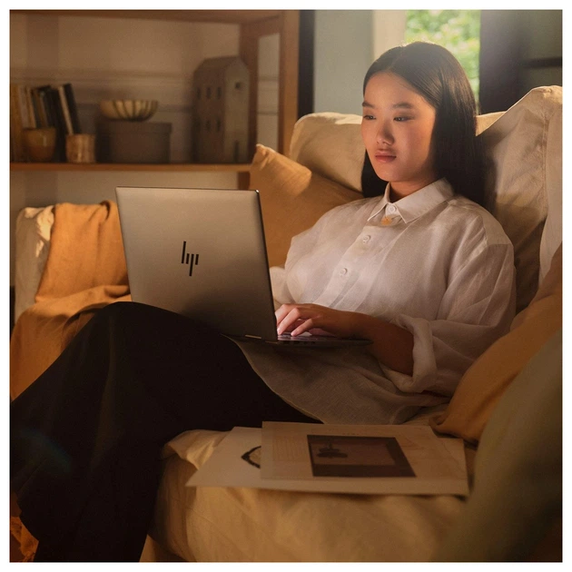 Ноутбук HP ENVY x360 14-fc0011ua 14" 2.8K OLED Touch, Intel U5-125U, 16GB, F1024GB, UMA, Win11, сірий - зображення 11