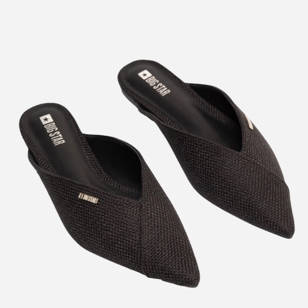 Klapki mule damskie Big Star RR274210 906 39 Czarne - obraz 3