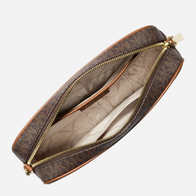 Torebka crossbody damska mała Michael Kors 32F1GJ6C7B-200 Brązowa (800070211201) - obraz 3