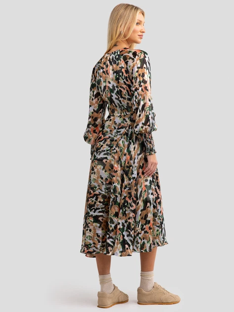 Sukienka damska midi Big Star Natela 000 L Wielobarwna - obraz 2