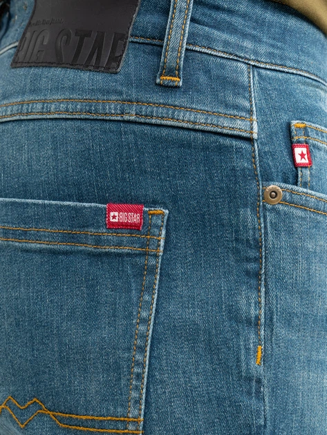 Джинси Skinny чоловічі Big Star Olsan 345 W36L34 Сині (5900714827014) - зображення 6