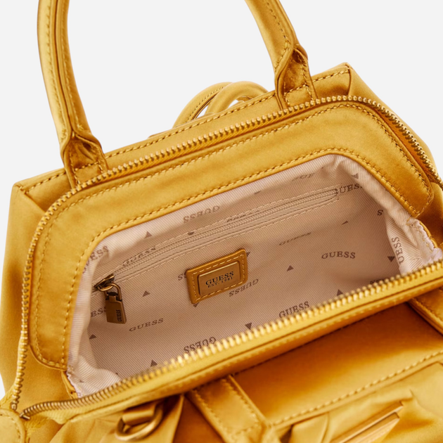 Torebka crossbody damska mała Guess Tori HWEB6856760-TOP Żółta (800070316704) - obraz 5