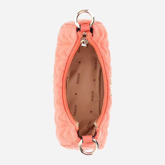 Torebka hobo damska mała Guess Ederle HWEG8749720-COR Pomarańczowa (800070293625) - obraz 3