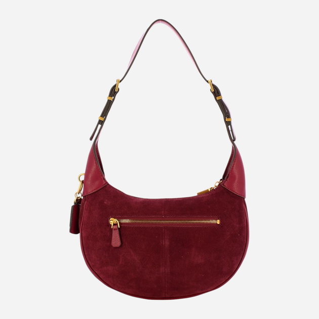 Сумка жіноча середня Guess Malva HWSB9494030-BUR Червона (800070326147) - зображення 2