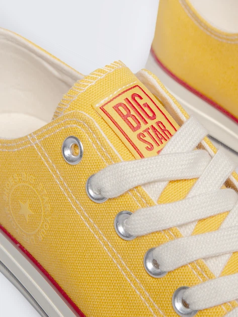 Чоловічі кеди низькі Big Star RR174616 201 44 Жовті (5900714853617) - зображення 3