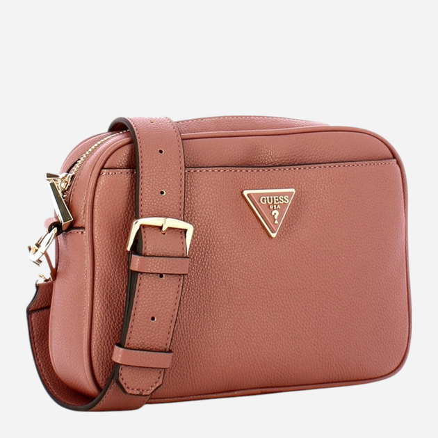Torebka crossbody damska mała Guess Meridian HWBG8778140-RWO Różowa (800070307588) - obraz 3