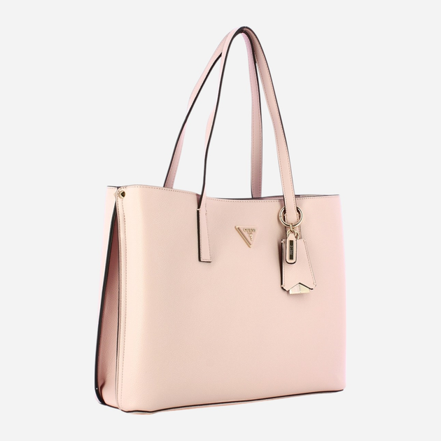 Torba shopper damska duża Guess Meridian HWBG8778230-LTR Różowa (800070316608) - obraz 3