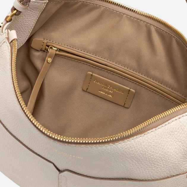 Torebka hobo damska skórzana Gianni Chiarini Ginko BS-10885-RMN-NA-3890 Biała (800070331789) - obraz 4
